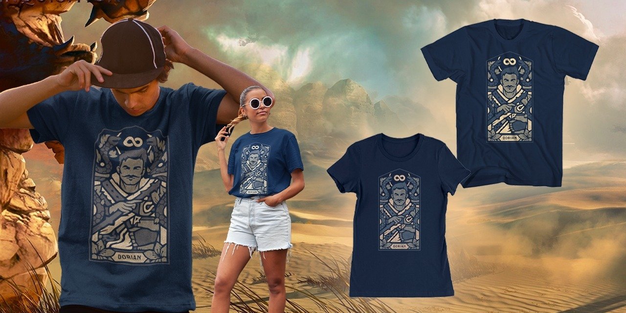 Dragon Age Dorian Portrait Tee