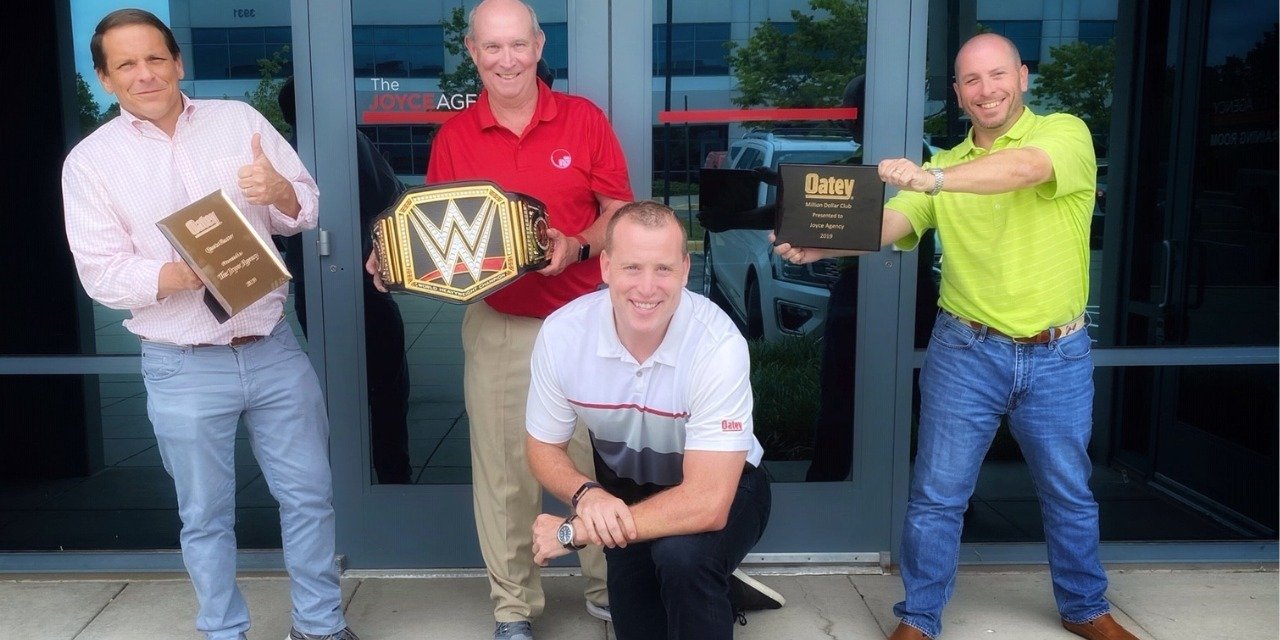 Oatey Co. Recognizes The Joyce Agency as 2019 “Representative of the Year”