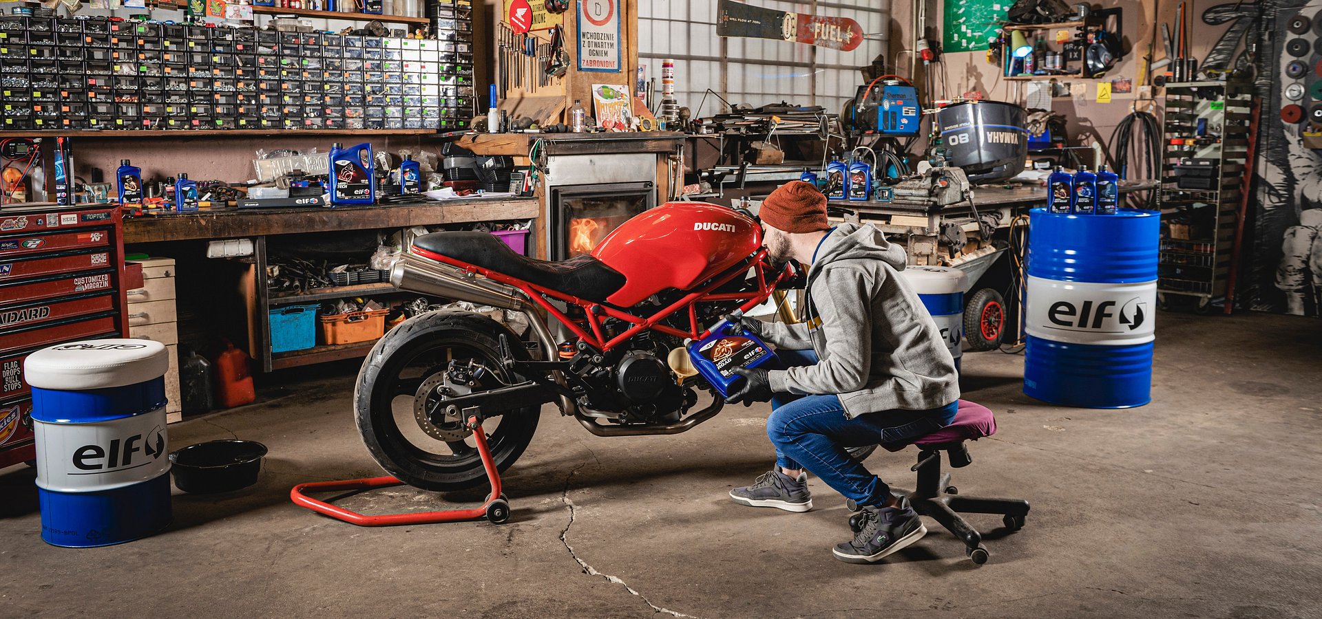 Motocykl przed sezonem