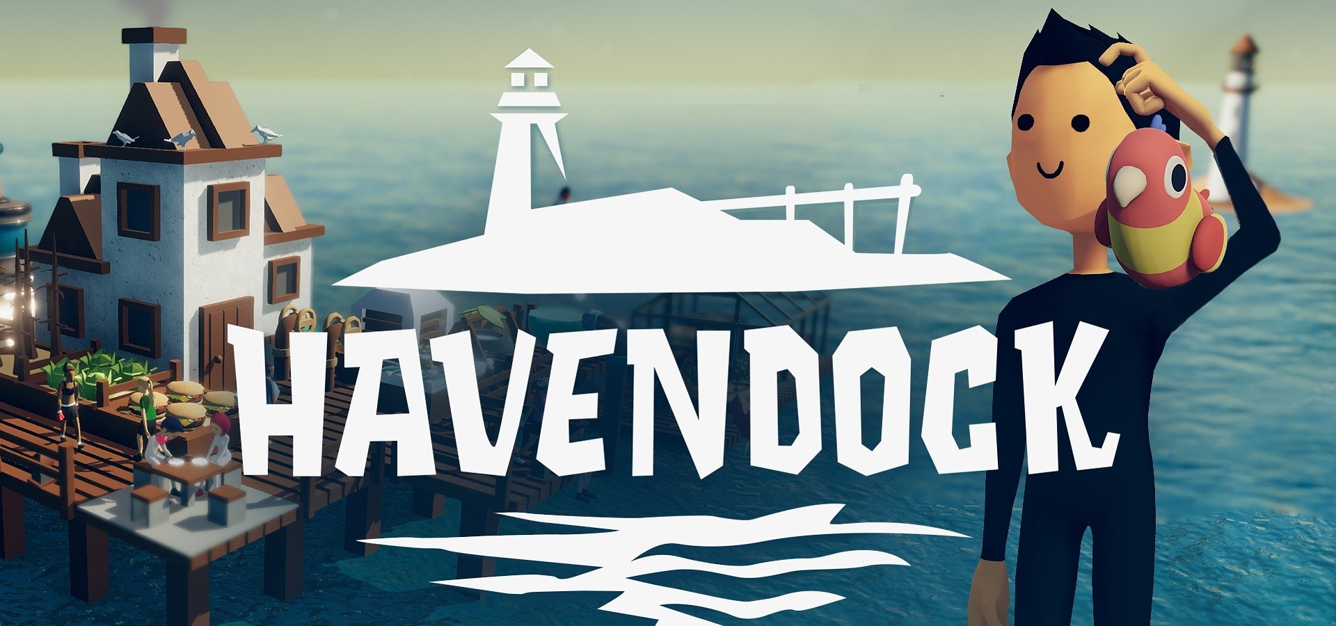 Build Your Wholesome Haven. Havendock is Coming to Steam Early Access on April 20th