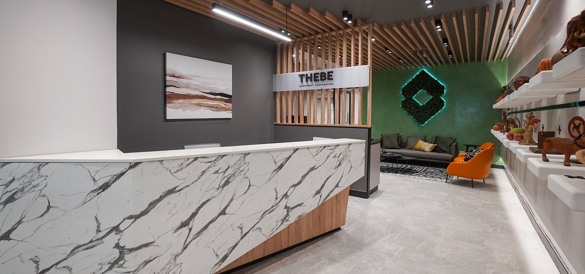 ID leads the way with exceptional office design for Thebe Investment Corporation