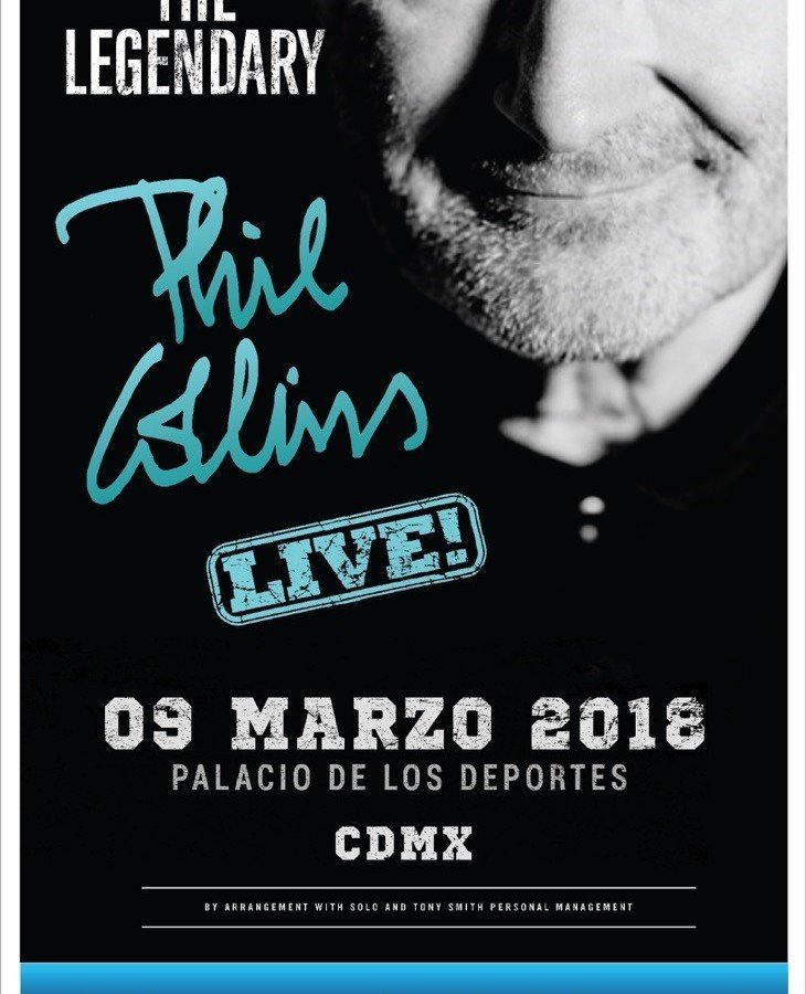 EL LEGENDARIO PHIL COLLINS EN VIVO EN MÉXICO