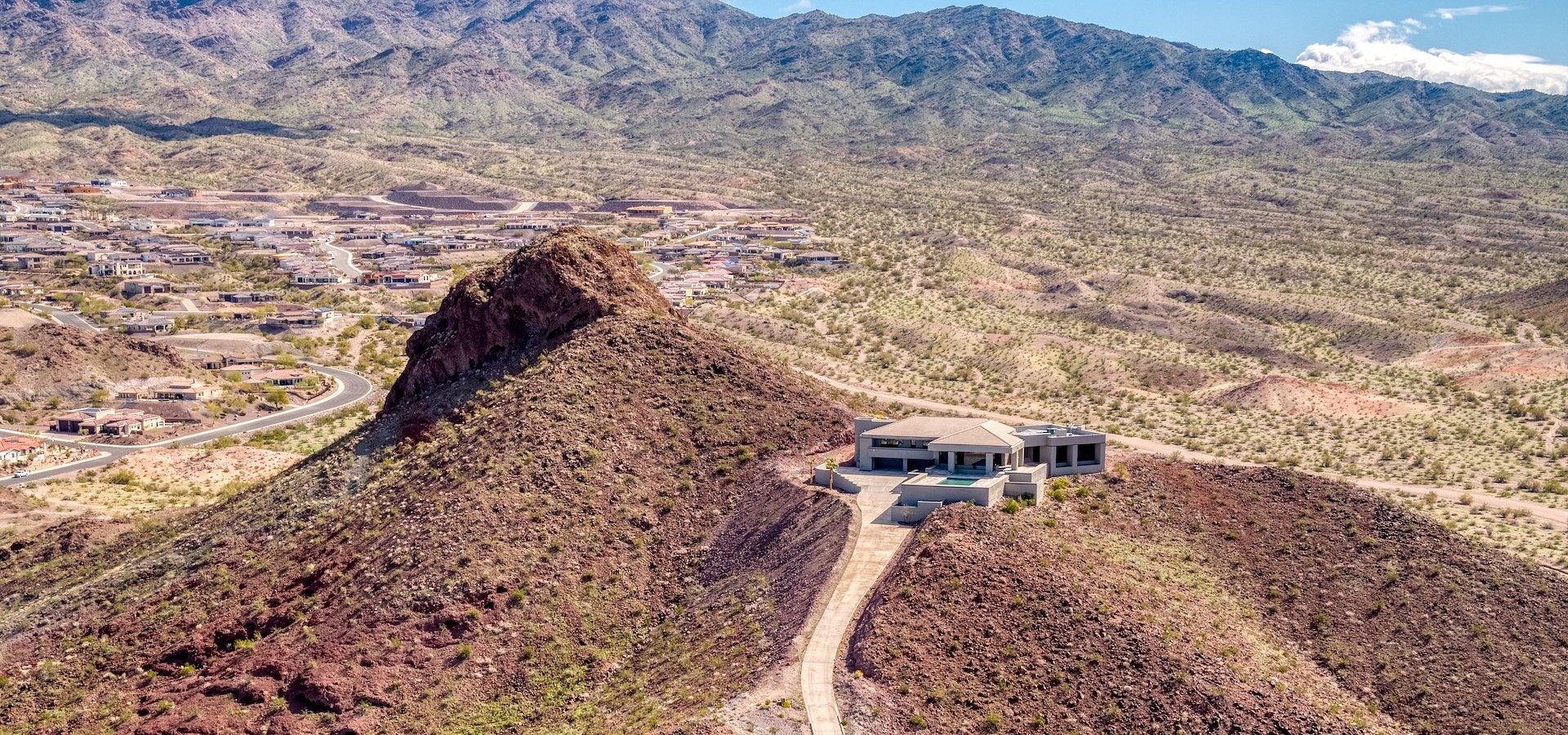 Secluded Mountaintop Lake Havasu City Property with Four Parcels on Over Nine Acres Listed for $4.75 Million by Coldwell Banker Realty