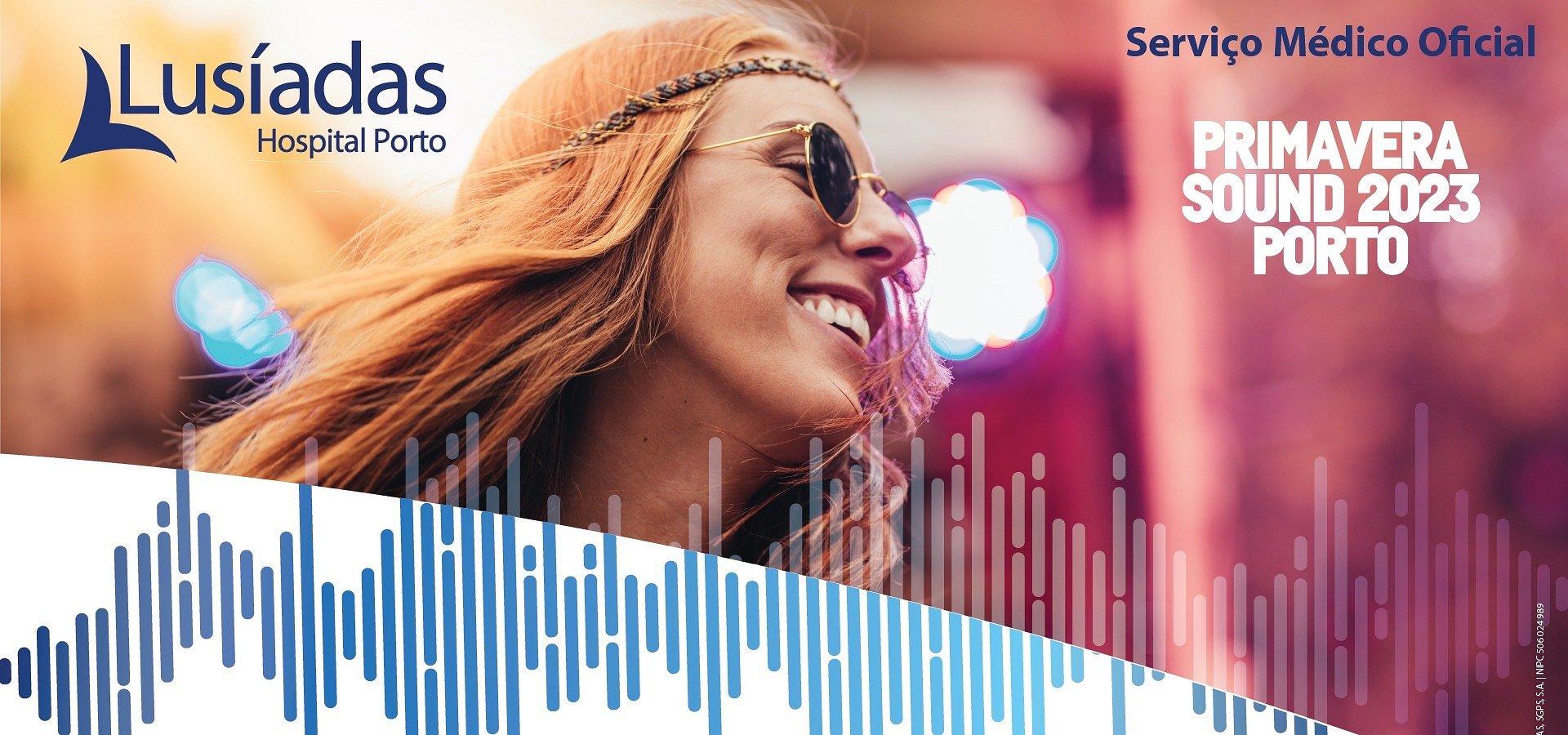 Lusíadas Saúde assegura pela primeira vez serviço médico oficial do Primavera Sound Porto 2023