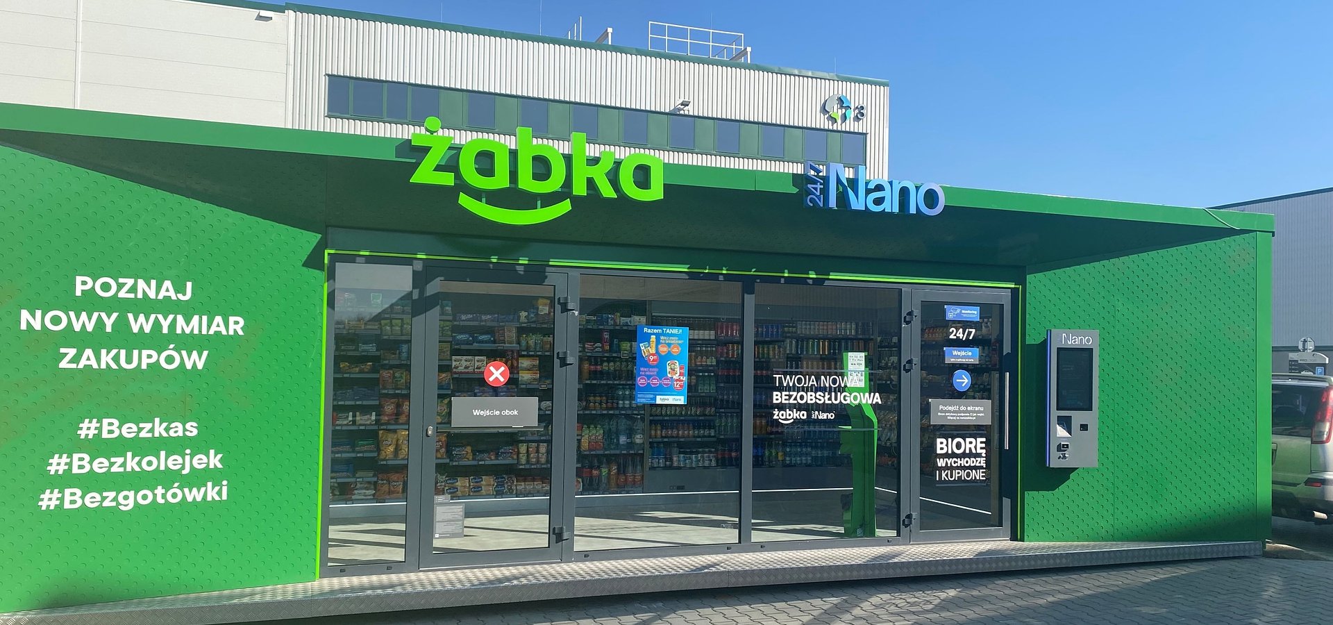 Pierwsza Żabka Nano w Prologis w Polsce