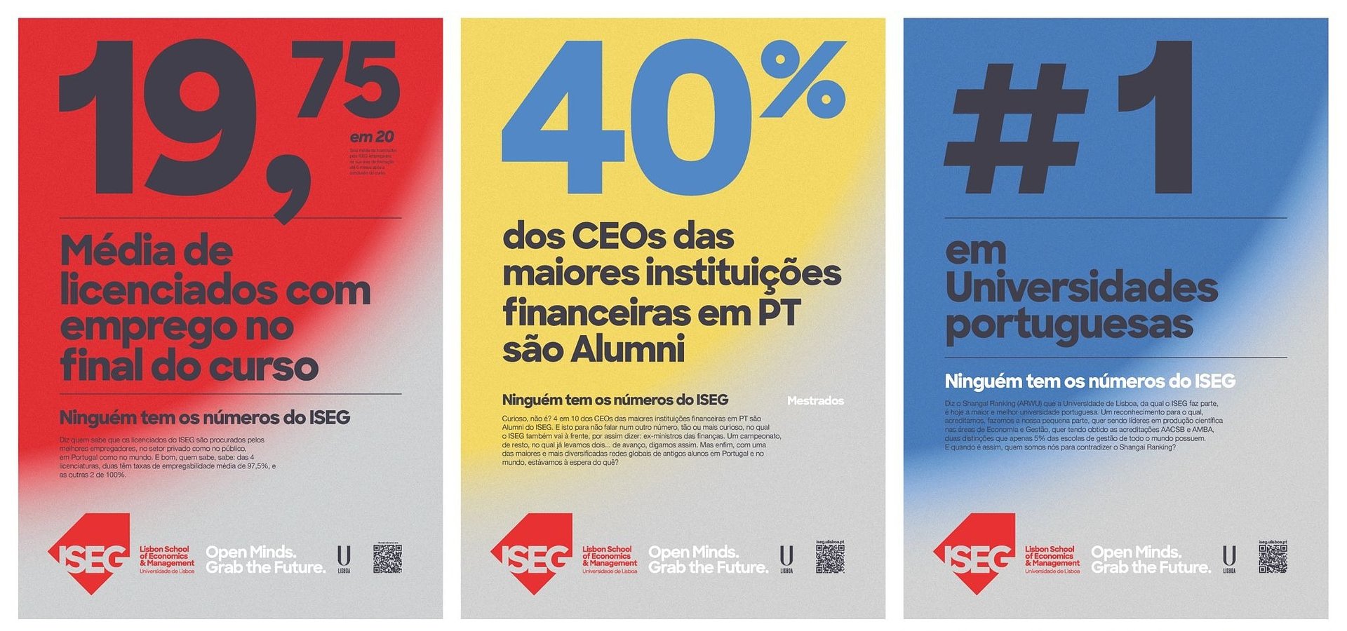 ISEG lança nova campanha de Marketing com 'Números que Ninguém Tem'