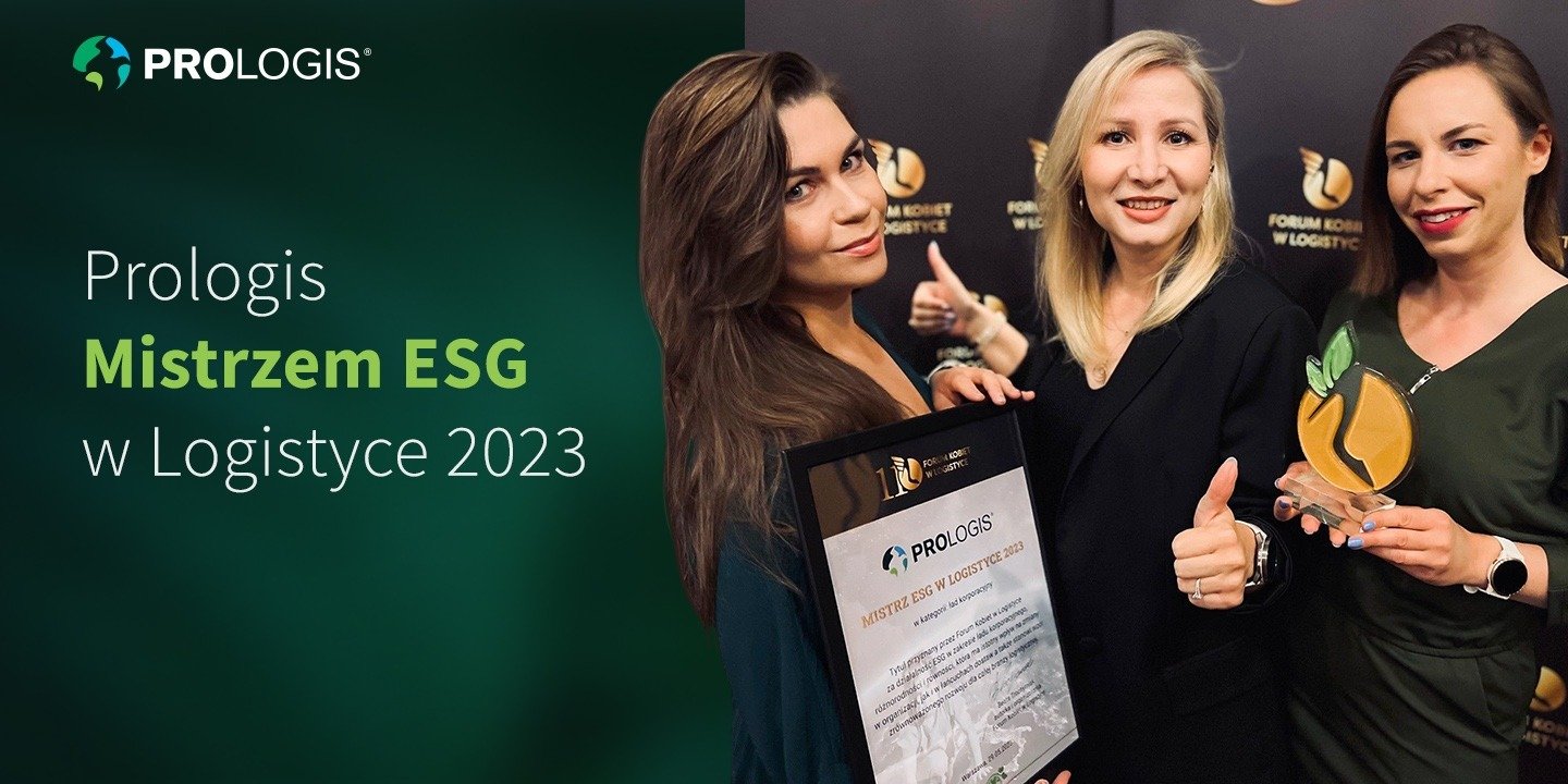 Prologis z tytułem Mistrza ESG w Logistyce!