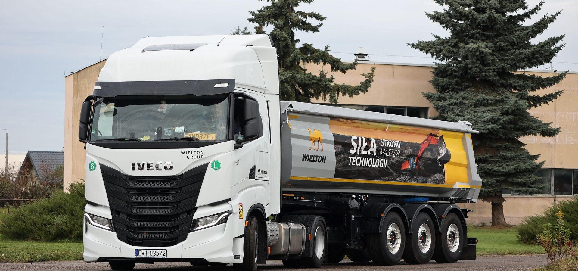 Wielton Logistic reduces maximum speed to 85 km/h in truck tractors