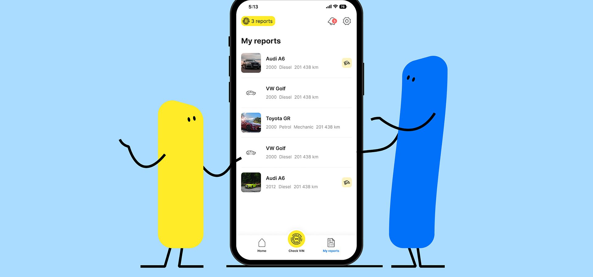 Wypadek co 128 000 km?