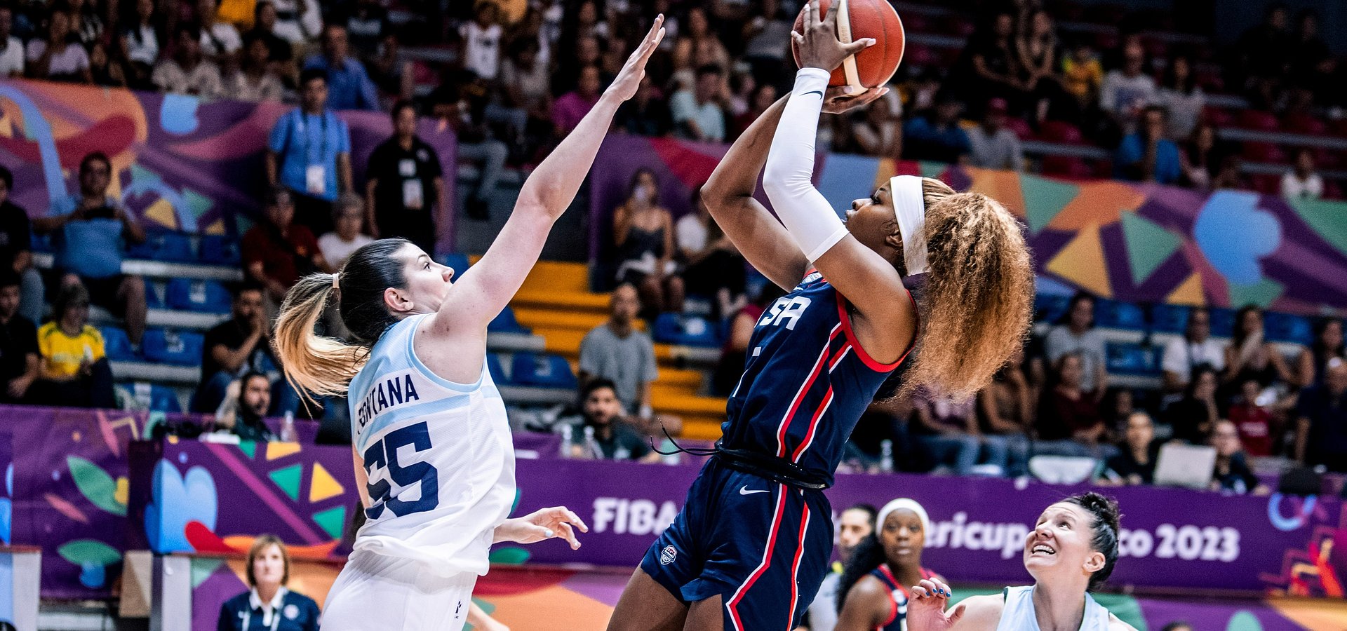 USA Goes to 2-0 with 65-56 Win over Argentina at 2023 FIBA Women's AmeriCup