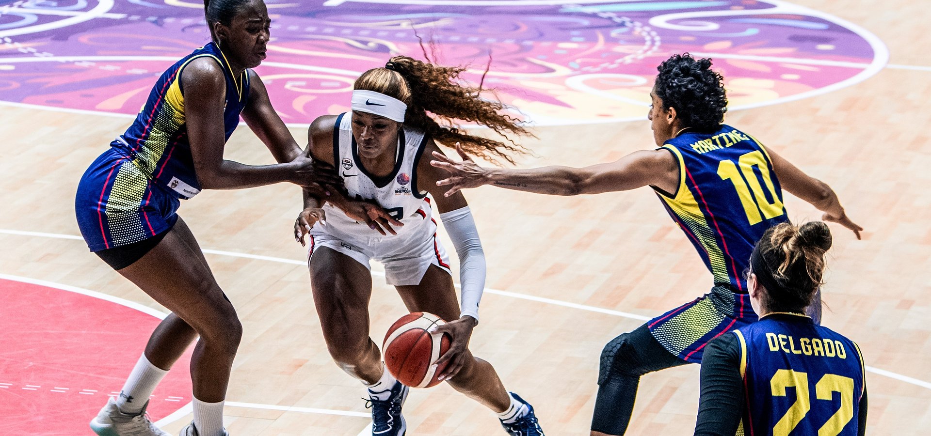 USA Moves to AmeriCup Semifinals with 68-49 Win over Colombia