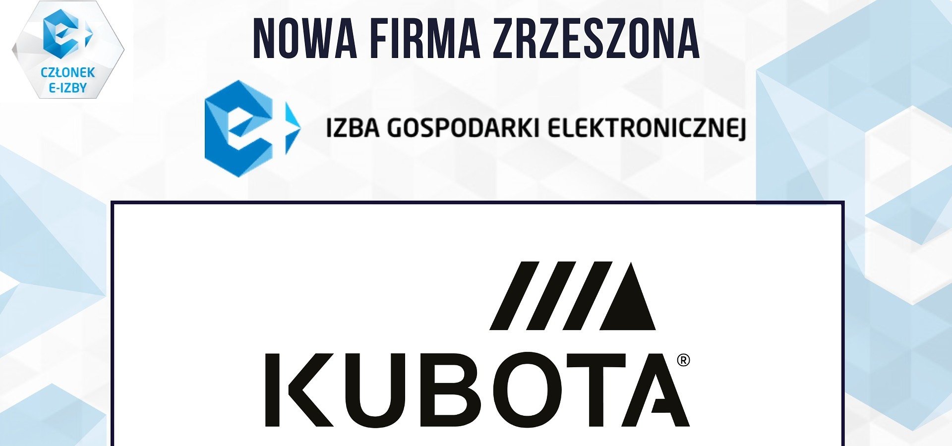 Kubota dołącza do e-Izby