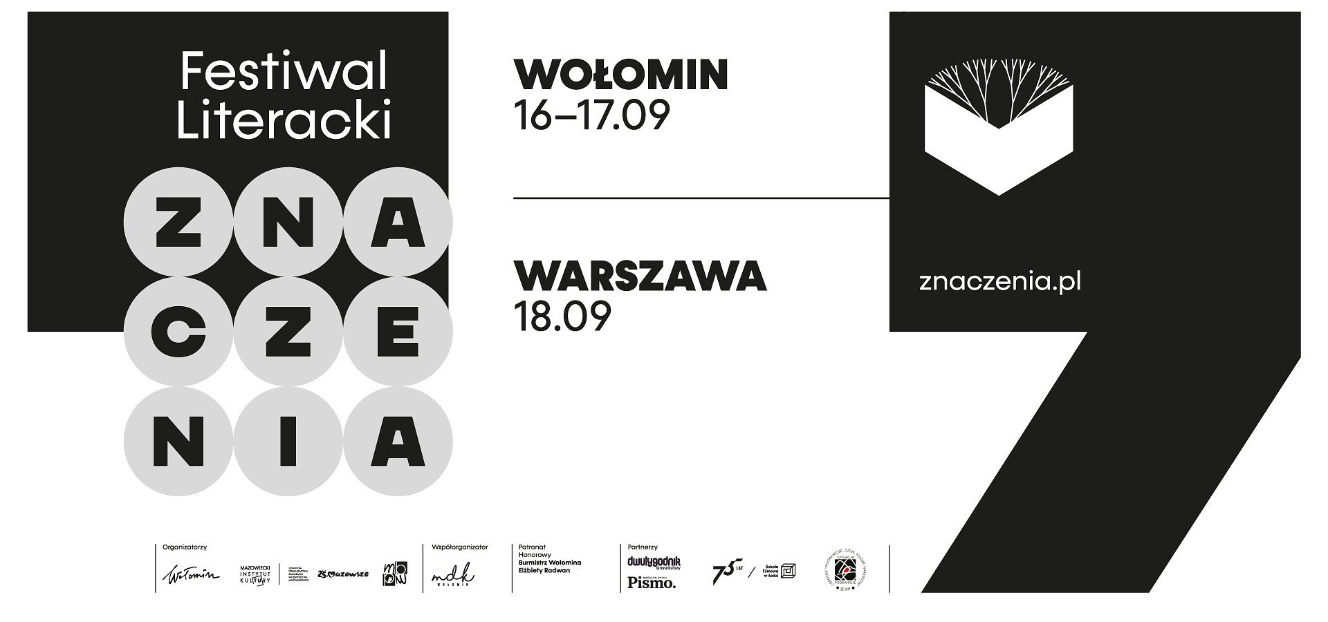 Festiwal Literacki ZNACZENIA, 16-18 września