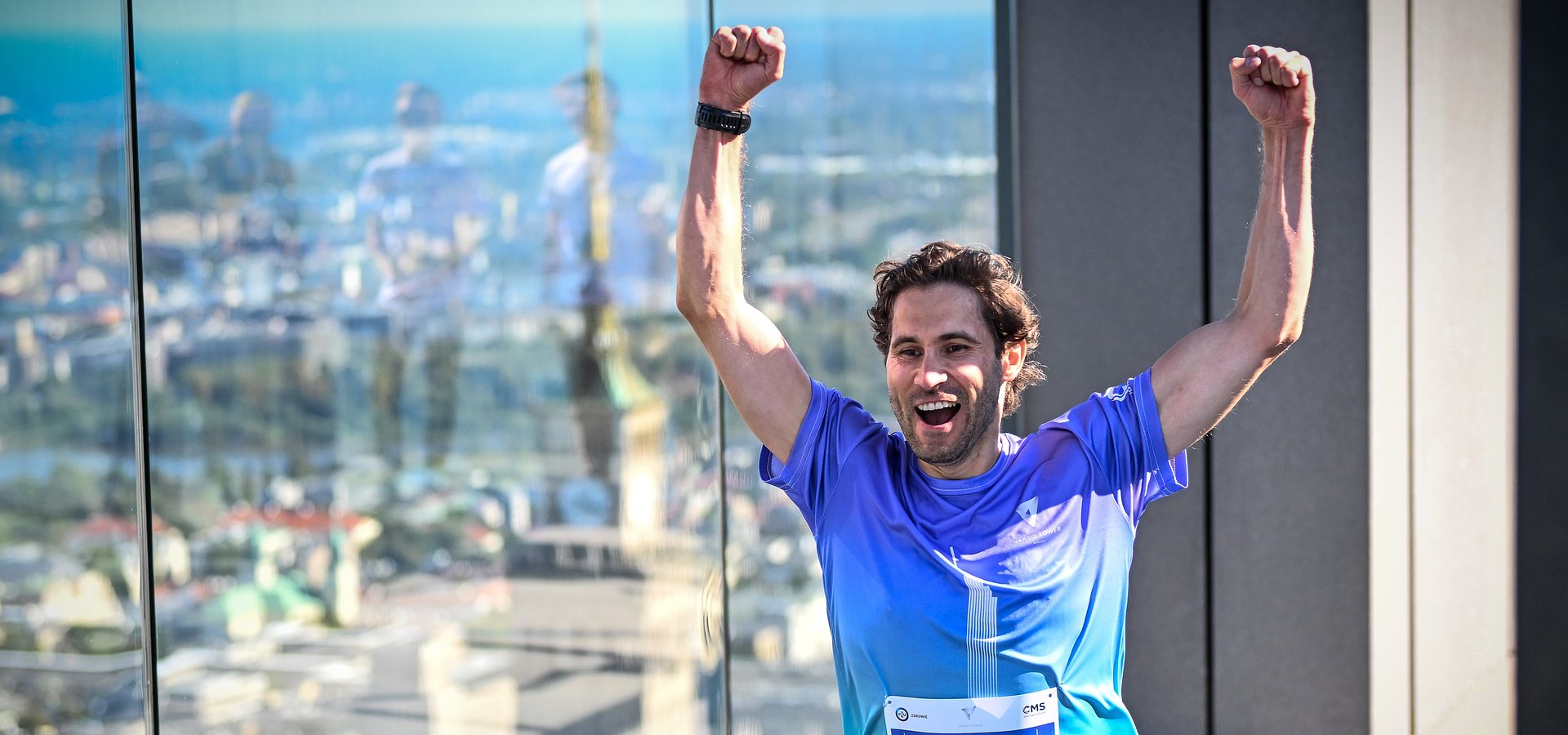 Najszybszy zawodnik wbiegł na Varso Tower w 6 minut i 45 sekund