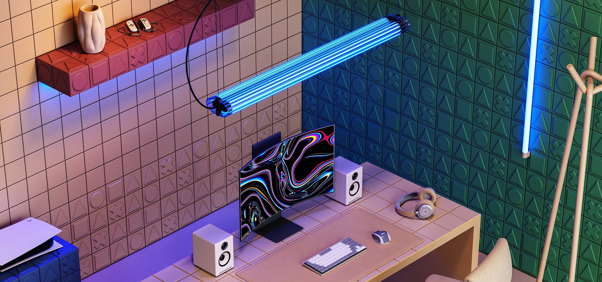 Design meets gaming world. The new collection Play by Ceramica Bardelli is born