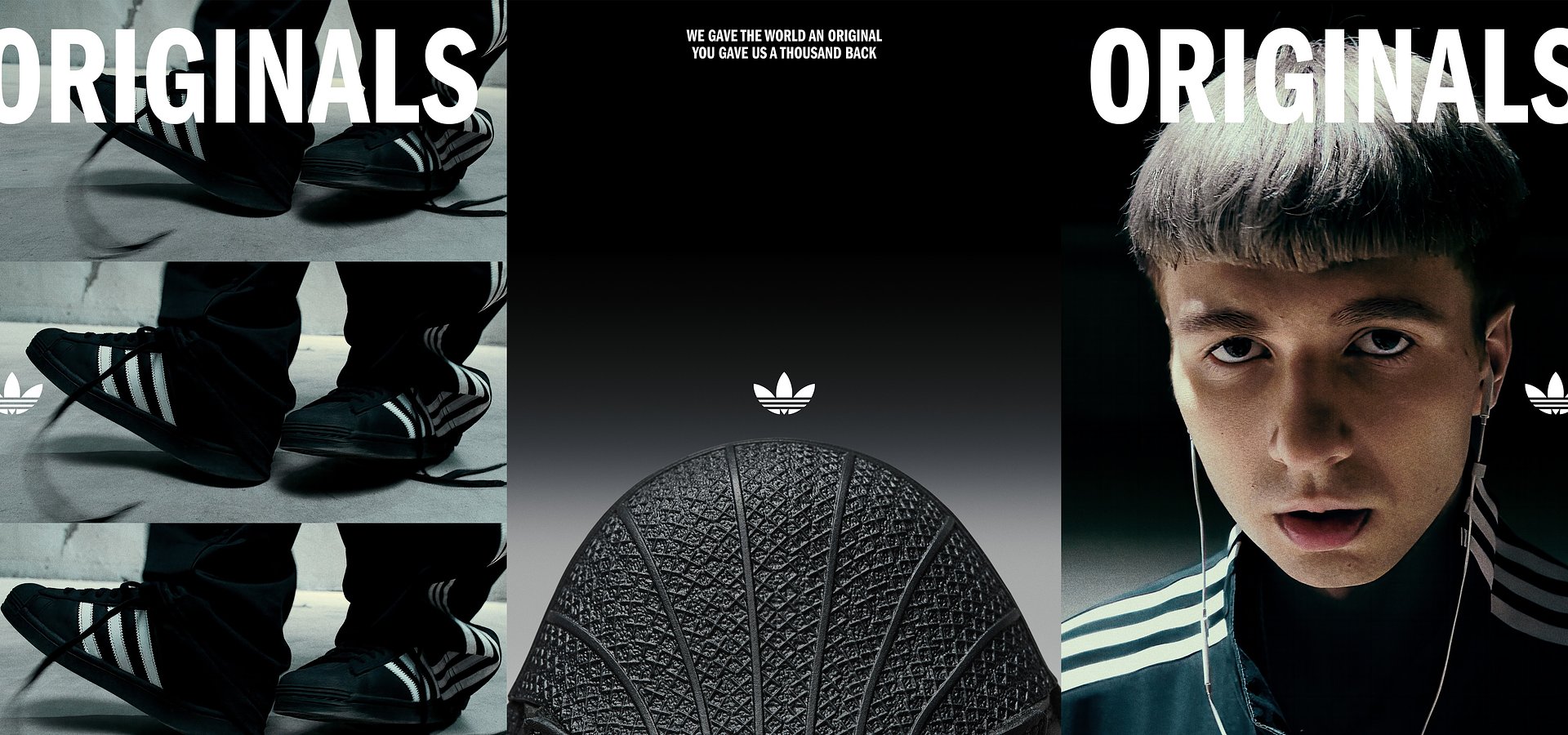 Kampania adidas Originals: we gave the world an original. You gave us a thousand back.
