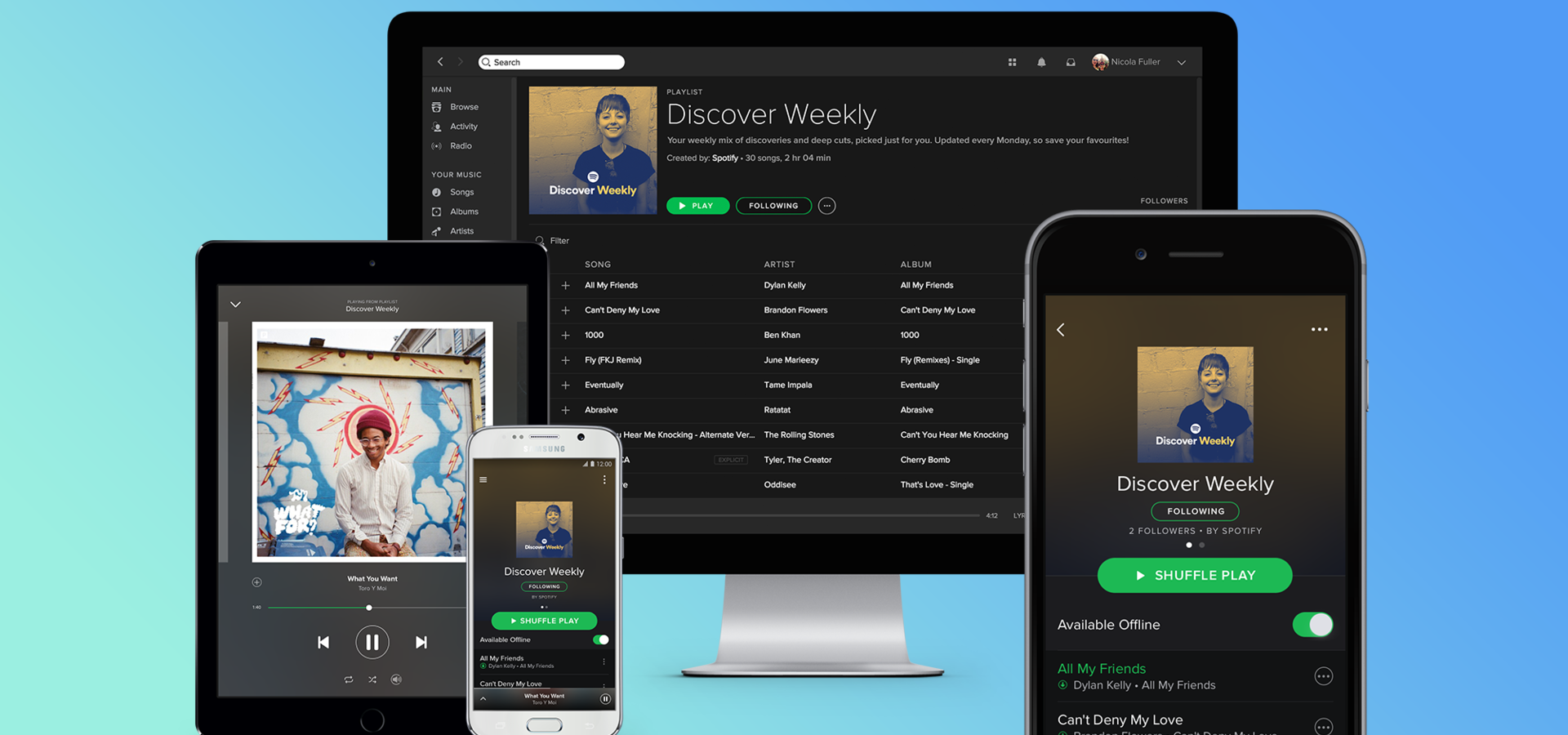 Spotify uruchamia funkcję Odkryj w tym tygodniu