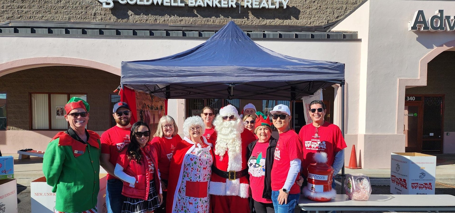 Williams Centre Office Hosts Successful Seventh Annual Toys for Tots Charity Drive