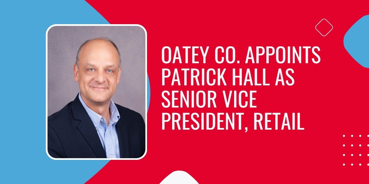 Oatey Co. Appoints Patrick Hall as Senior Vice President, Retail