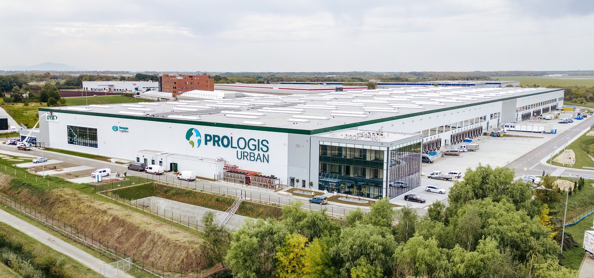 Stokrotka wynajmuje w parku magazynowym Prologis