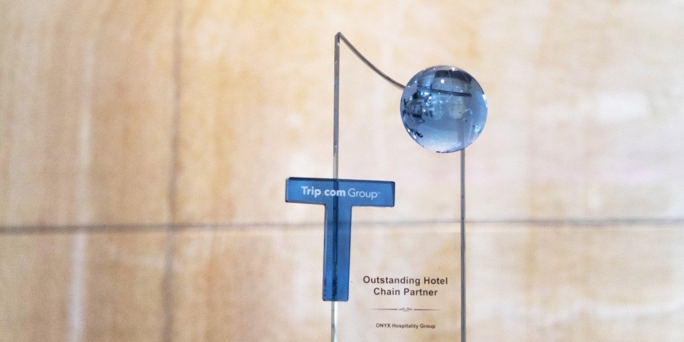ONYX Hospitality Group Receives "Outstanding Hotel Chain Partner" Award from Trip.com, Recognising Tailored Approach and Remarkable Growth