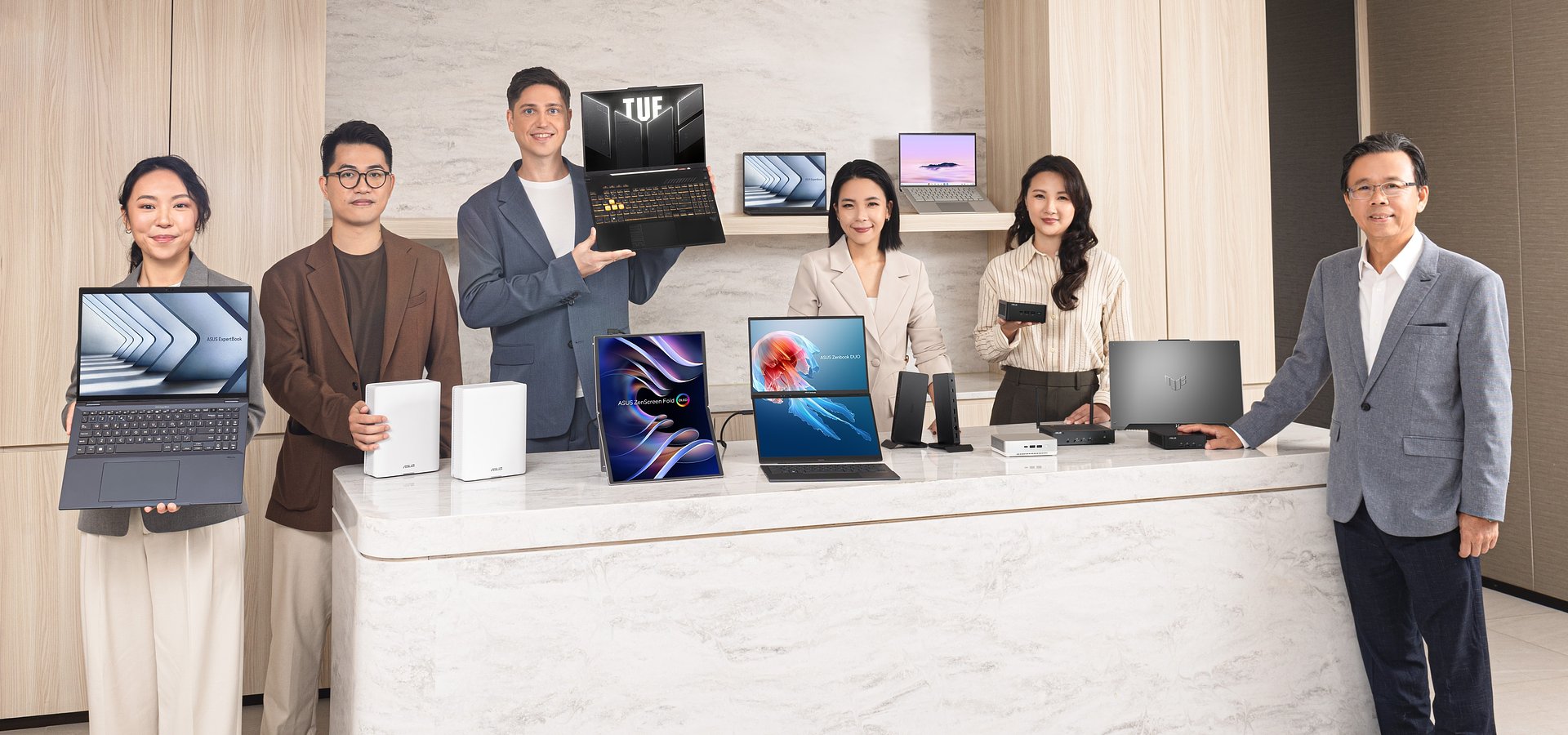 ASUS prezentuje nowości w trakcie wydarzenia In Search of Incredible: Transcendence na targach CES 2024