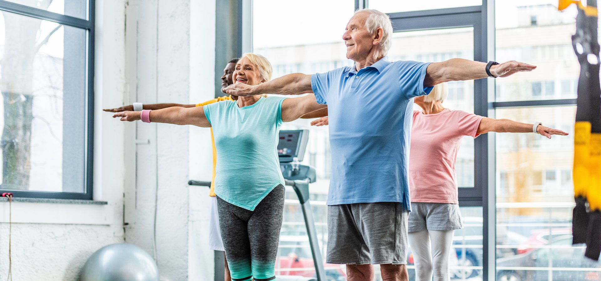 Are you looking for a gift for Grandmother's and Grandfather's Day? What about taking them to a fitness club?