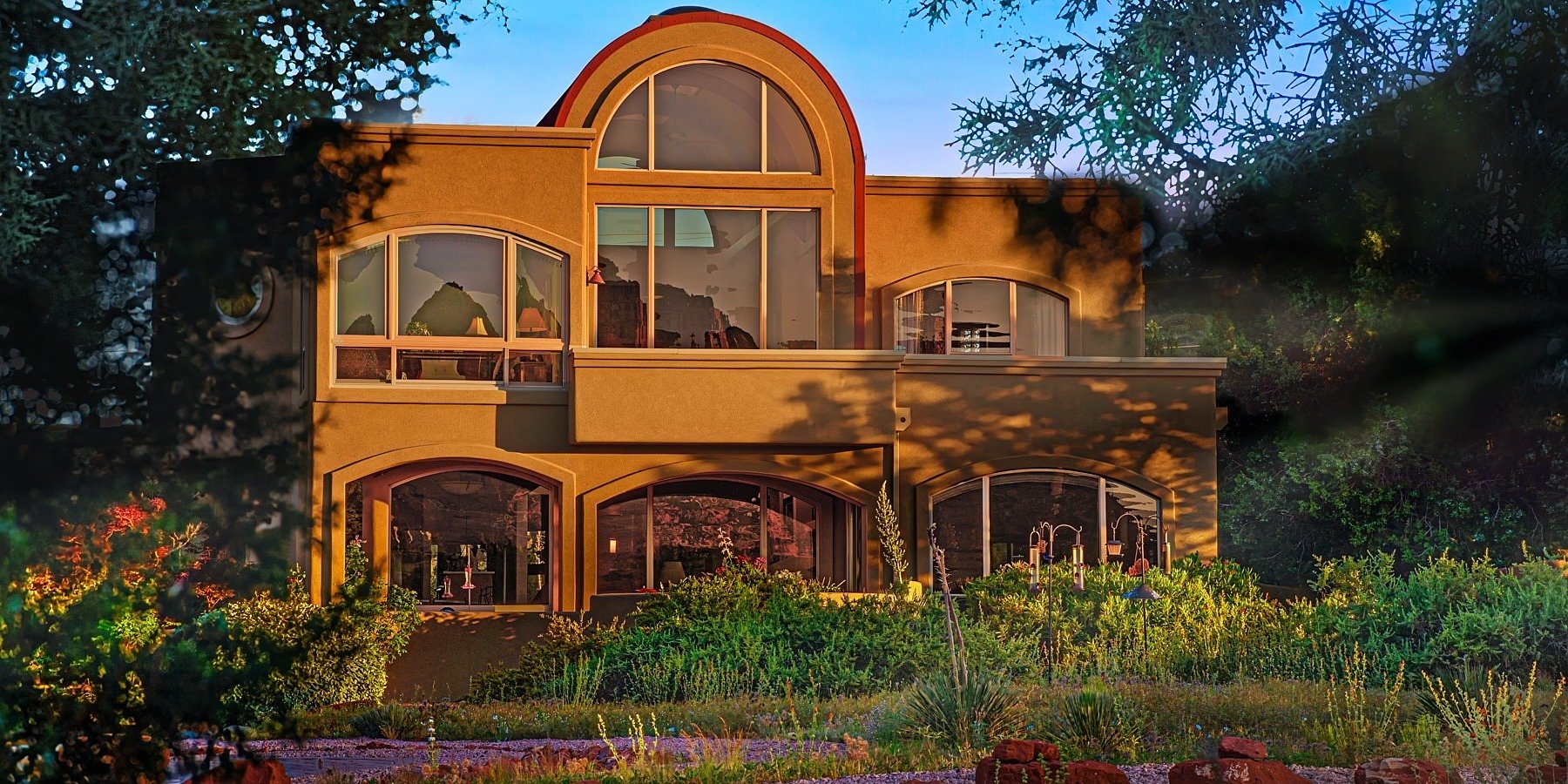 Unique Sedona Home on Over an Acre with Dramatic Views of Red Rocks Listed for $2,127,000 by Coldwell Banker Realty