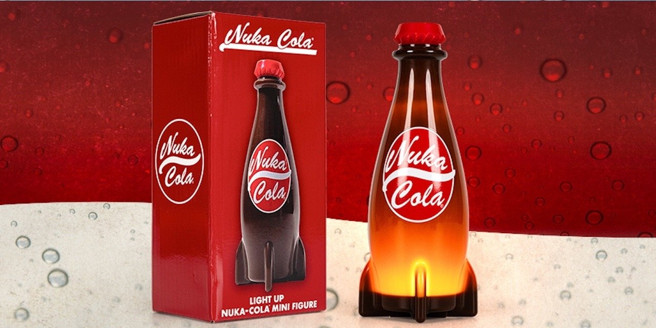 Fallout Light Up Nuka Cola Mini Figure