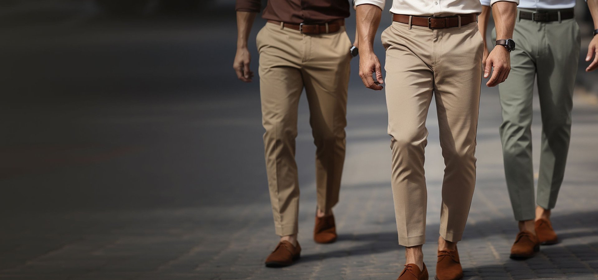 Joggers y pantalones chinos  a tu medida.