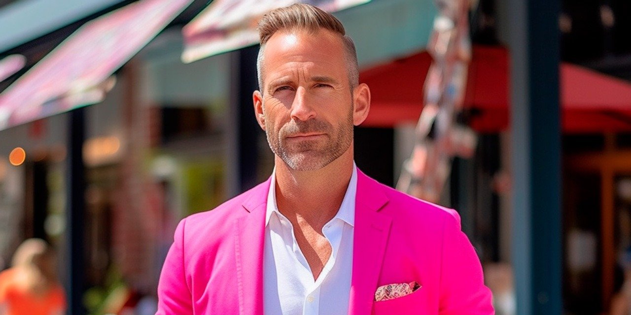 Men wear PINK