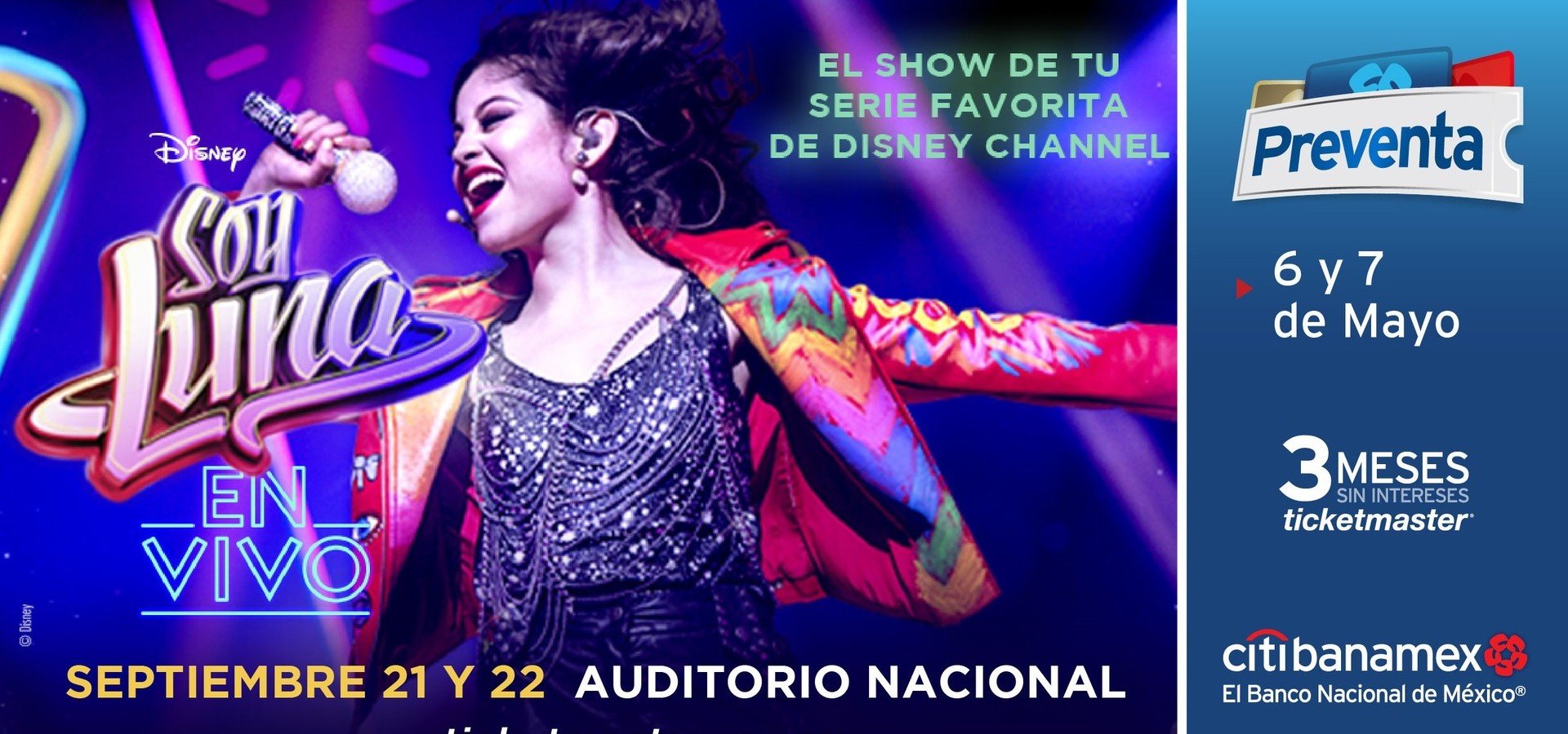 Soy Luna, Auditorio Nacional