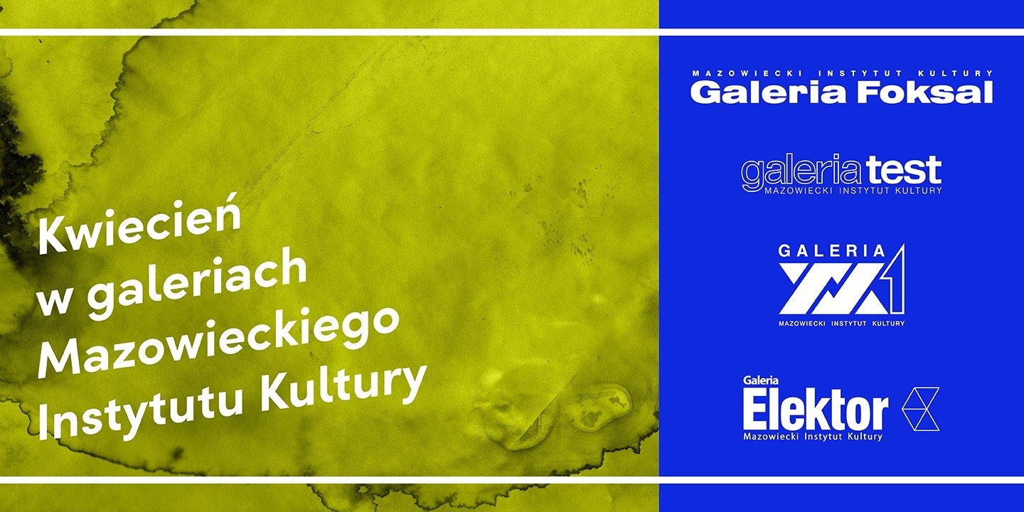 Instalacja artystyczna, wystawy malarstwa, rysunku, grafiki ─ kwiecień w galeriach MIK!
