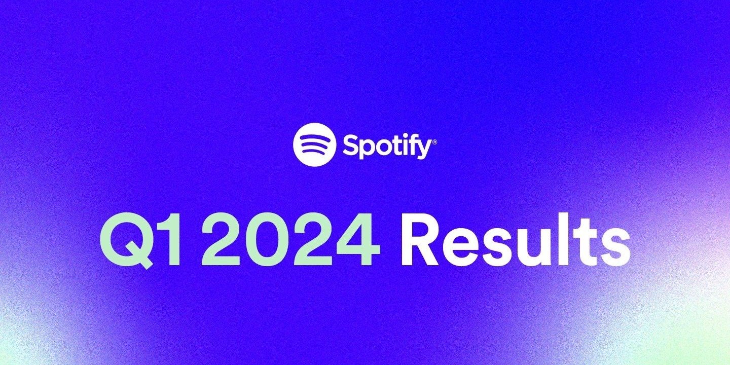 Spotify gibt Zahlen für Q1 2024 bekannt