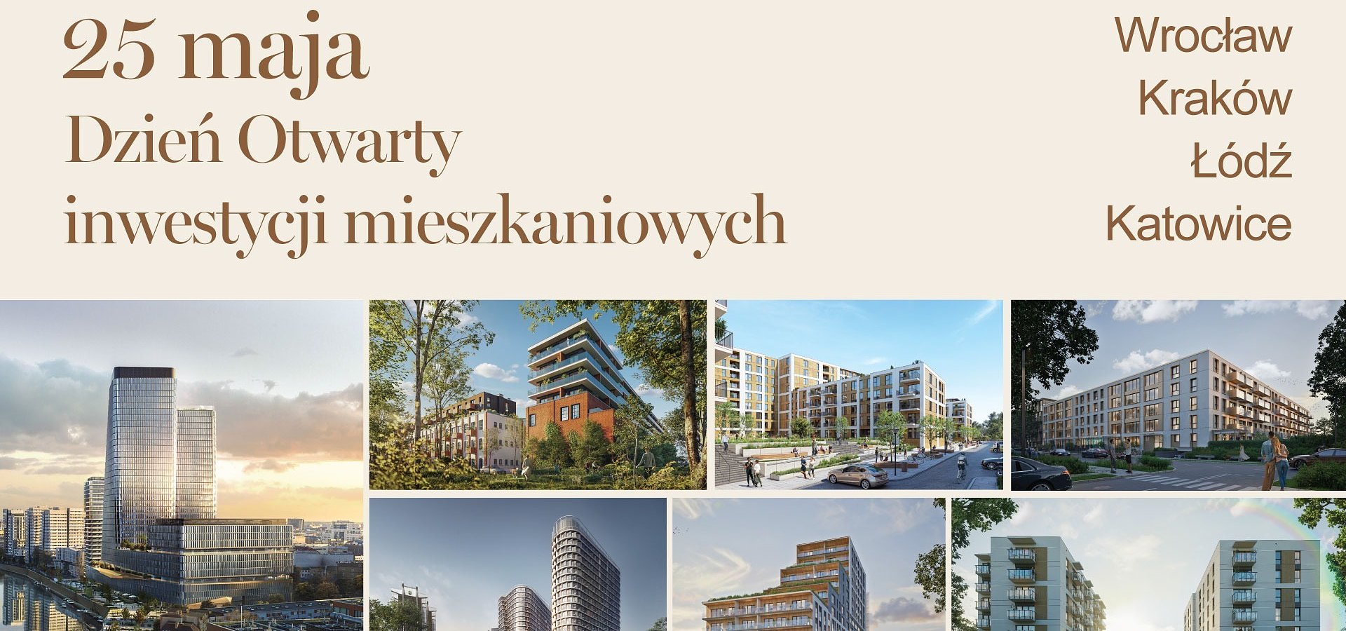 Dzień otwarty inwestycji mieszkaniowych Resi Capital S.A. we Wrocławiu, Krakowie, Łodzi i Katowicach