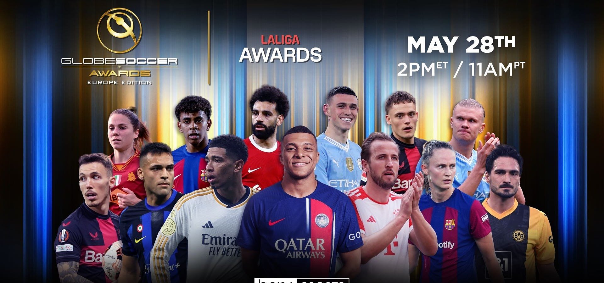 beIN SPORTS TO BROADCAST THE 2024 GLOBE SOCCER AWARDS: CELEBRATING THE PINNACLE OF EUROPEAN FOOTBALL
