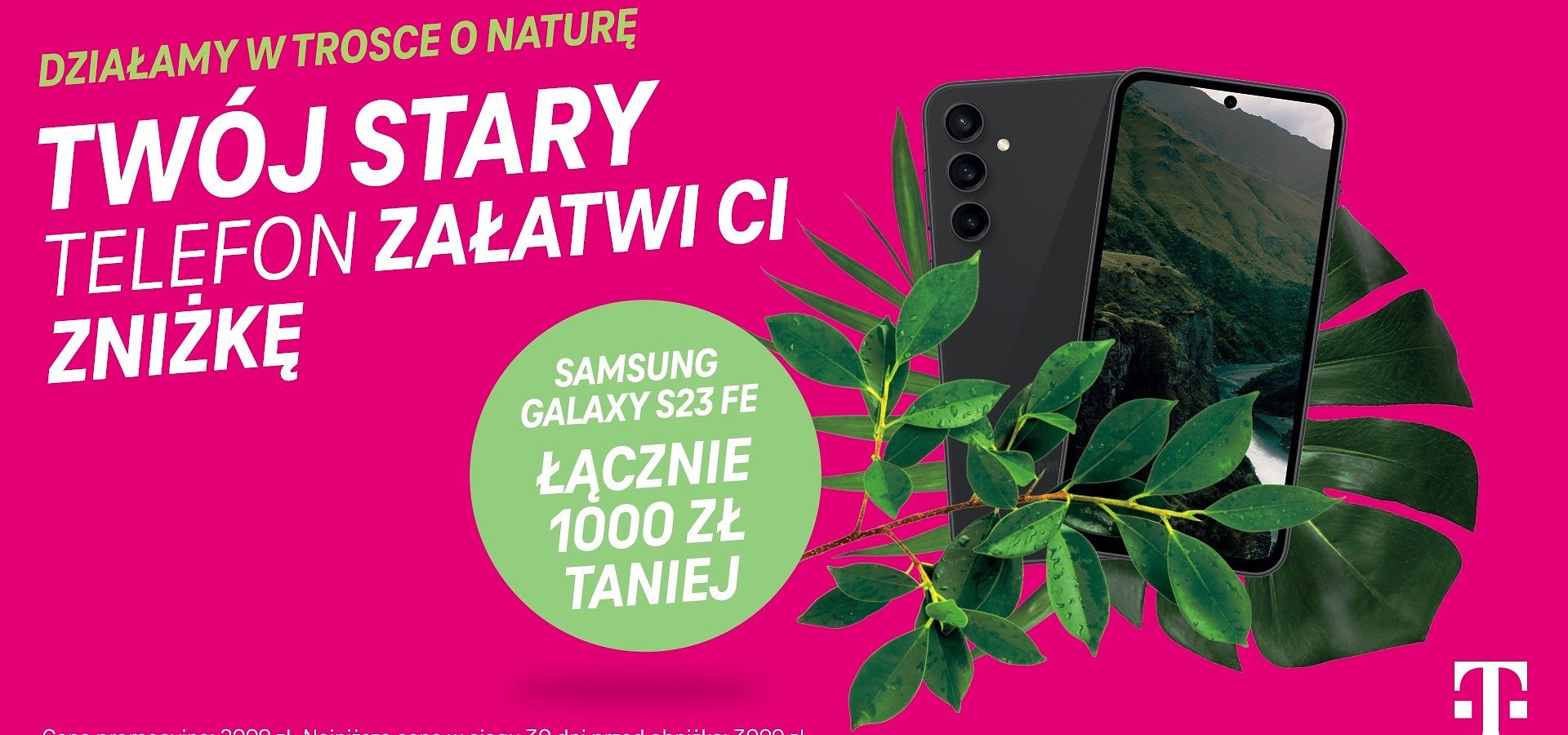 T-Mobile zachęca do działania w trosce o naturę