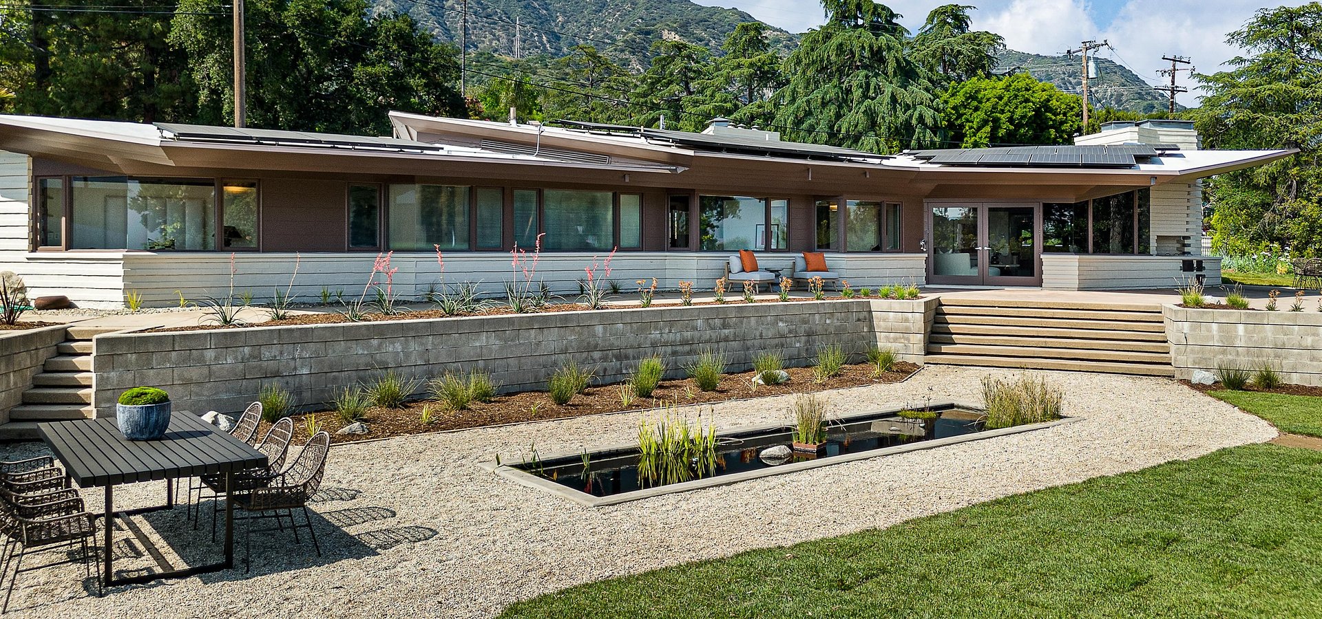 The Gainsburg Residence Designed by Architect Frank Lloyd Wright Jr. in 1948 Listed for $3,595,000 by Coldwell Banker Realty
