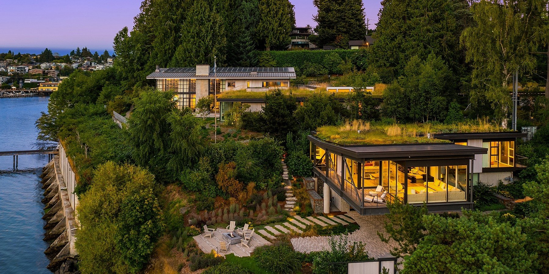 In-City Waterfront Architectural Marvel Overlooking the Salish Sea Listed for $24,995,000 by Coldwell Banker Bain