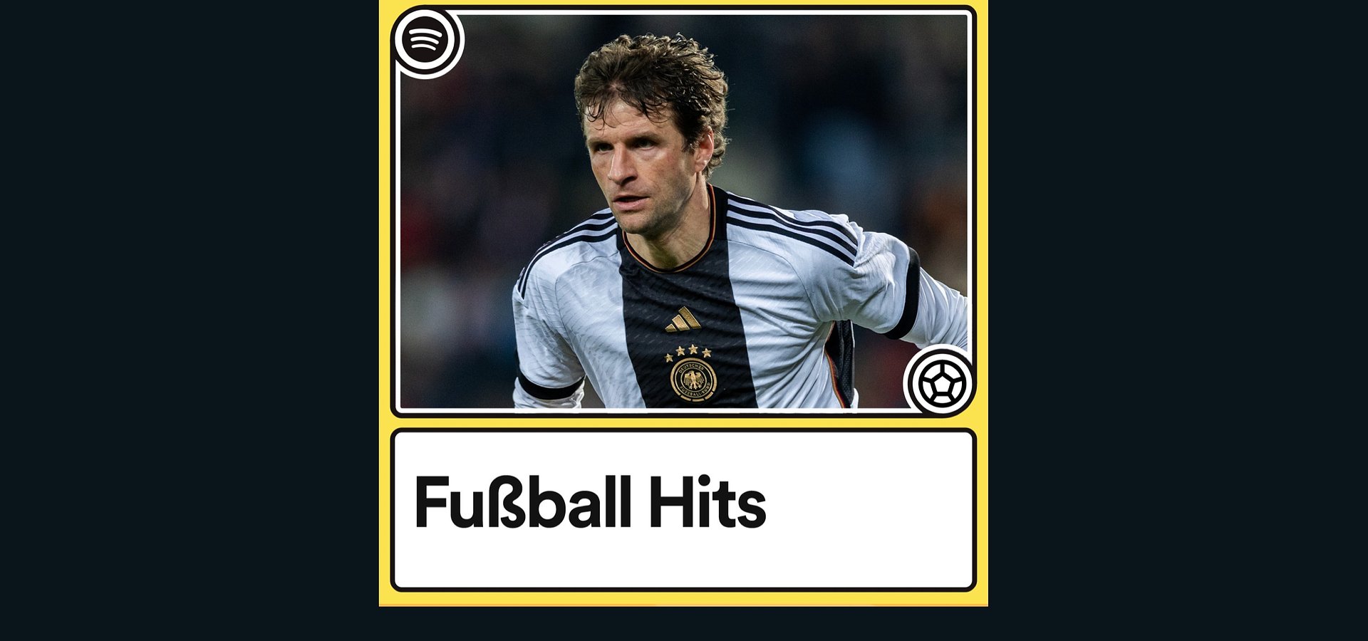 Die beliebtesten Fußballsongs auf Spotify, Podcasts und Playlists zum Turnier in Deutschland