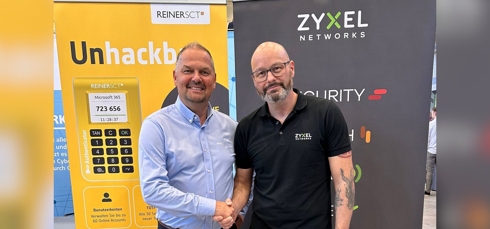 Zyxel Networks und REINER SCT geben strategische Partnerschaft bekannt
