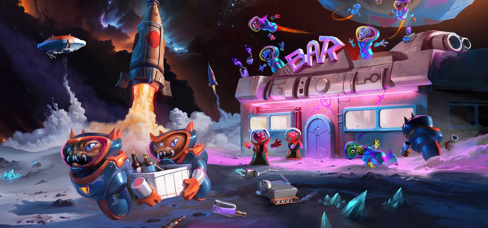 In StarKeeper players will run their own tavern... in space!