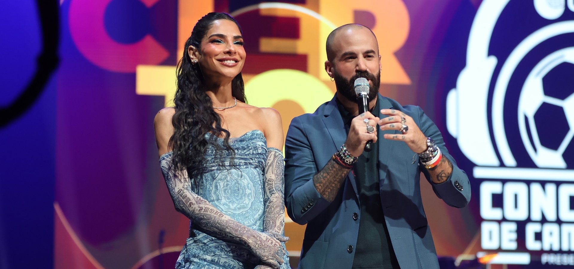 ALEJANDRA ESPINOZA DESLUMBRA COMO CONDUCTORA JUNTO A GRANDES ESTRELLAS EN EL “CONCIERTO DE CAMPEONES”