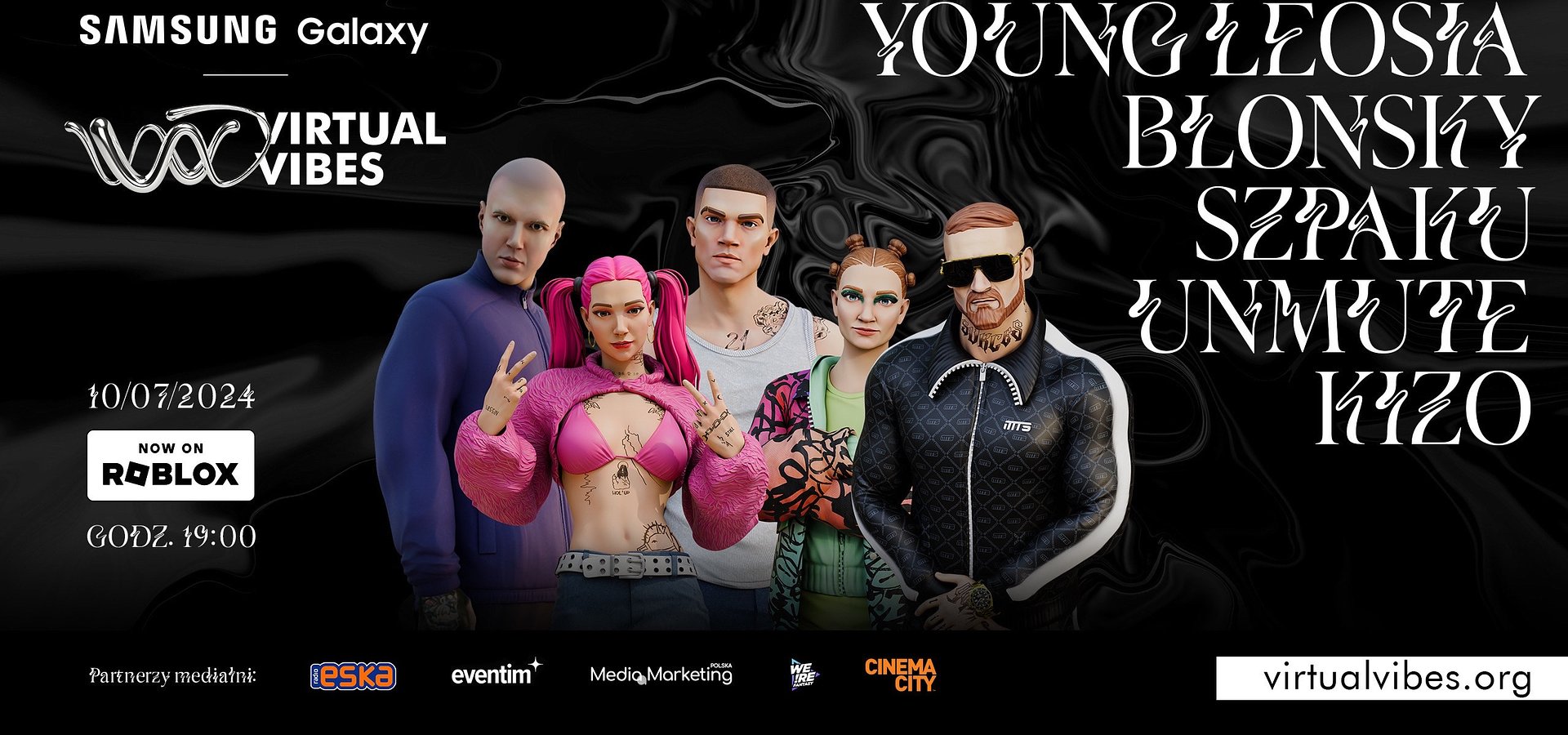 Game Changer realizuje pierwszy w Polsce Festiwal Muzyczny w metaverse - Samsung Galaxy Virtual Vibes