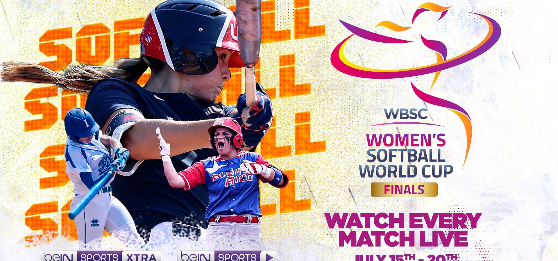 OLYMPIC CHAMPIONS AND MEDALISTS TO COMPETE IN THE 2024 WOMEN’S SOFTBALL WORLD CUP FINALS ON beIN SPORTS