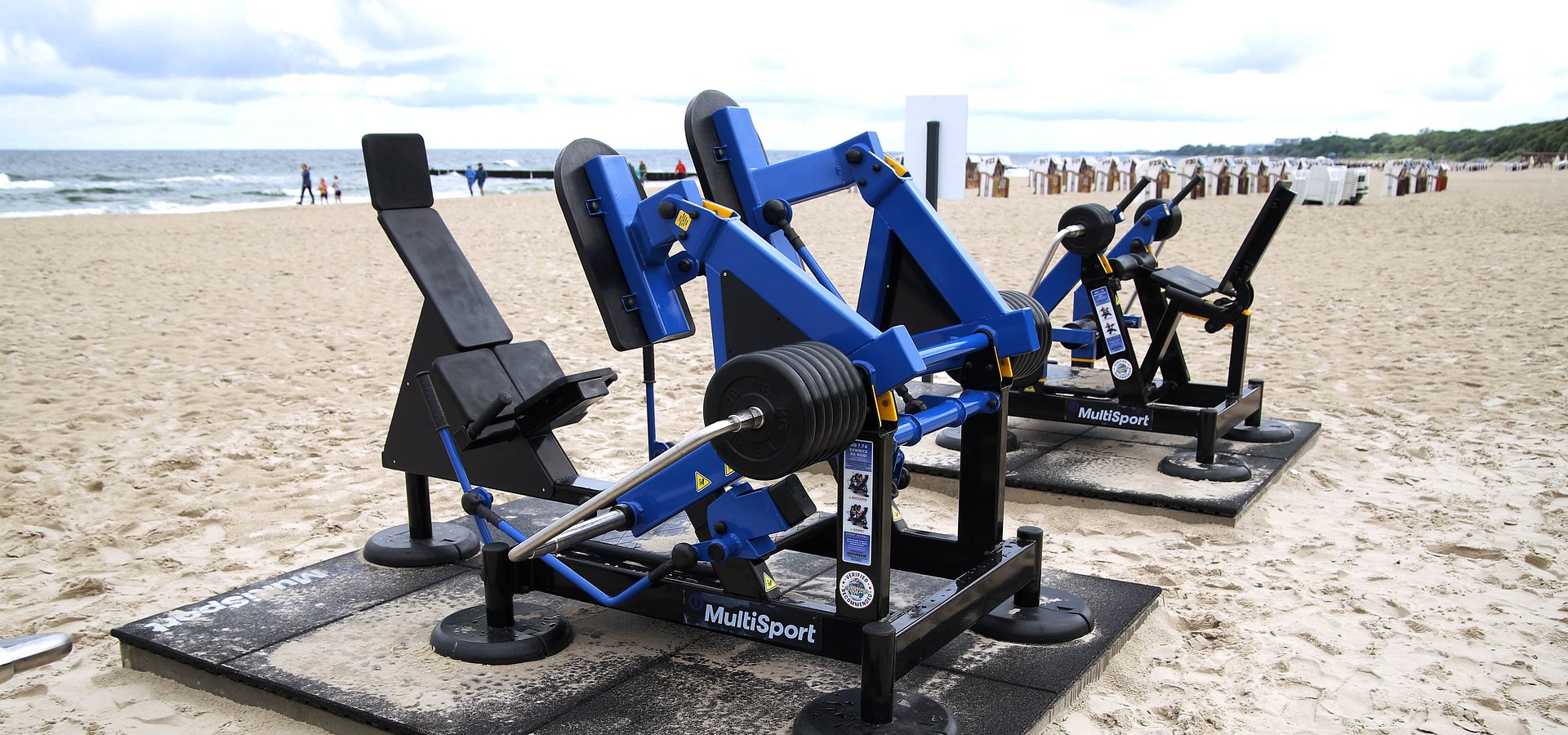 Professional MultiSport outdoor gyms have appeared in top seaside resorts in Poland