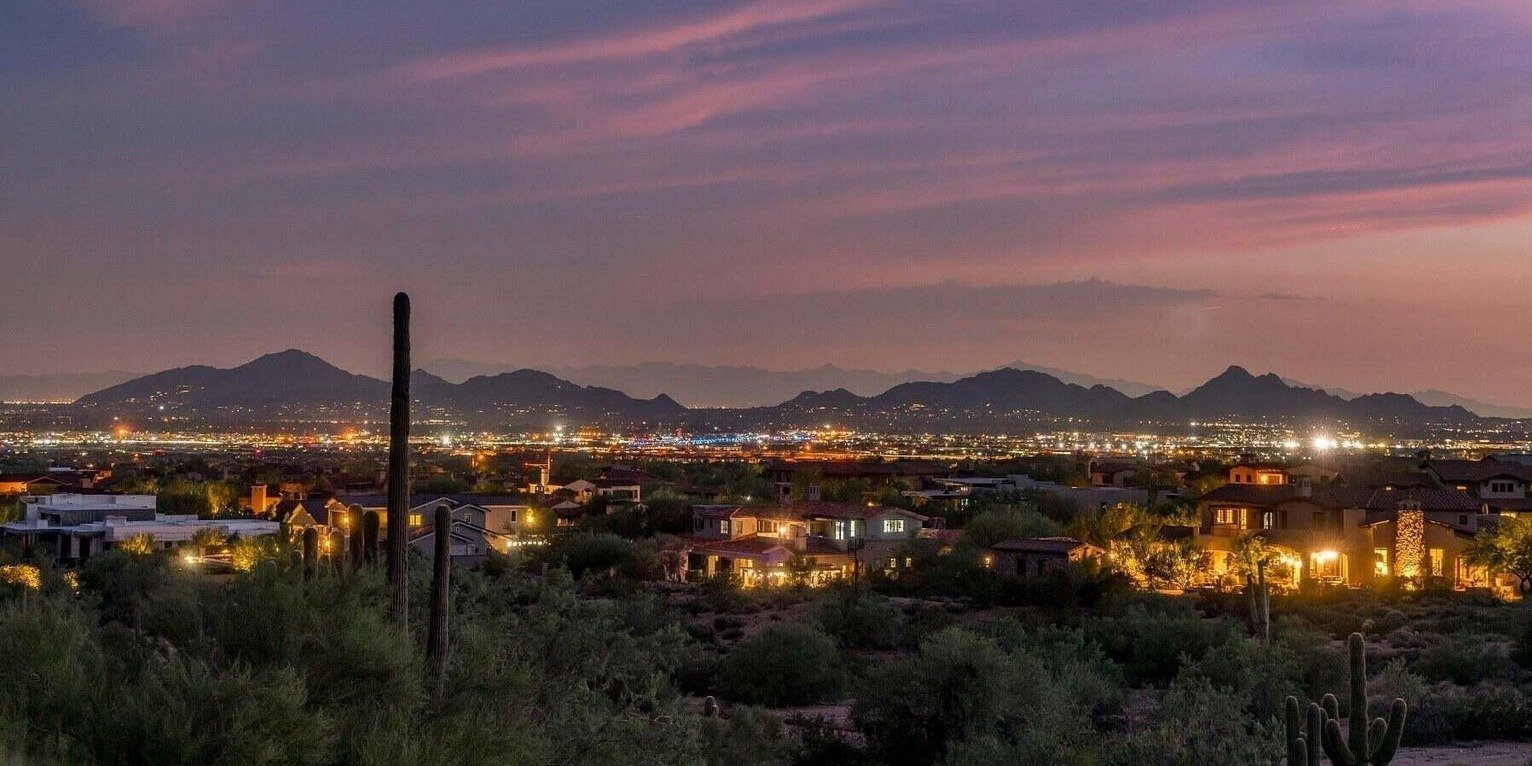 Prestigious Silverleaf's Windgate Pass View Lot with City Lights, Silverleaf Golf & Mountain Views Listed for $3,995,000 by Coldwell Banker Realty