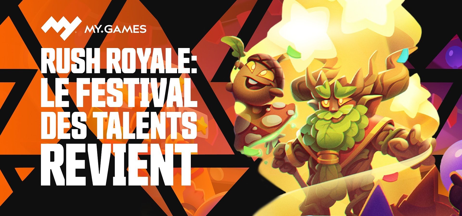 Rush Royale de MY.GAMES accueille à nouveau l'événement Festival des Talents avec une nouvelle unité légendaire, le Treant