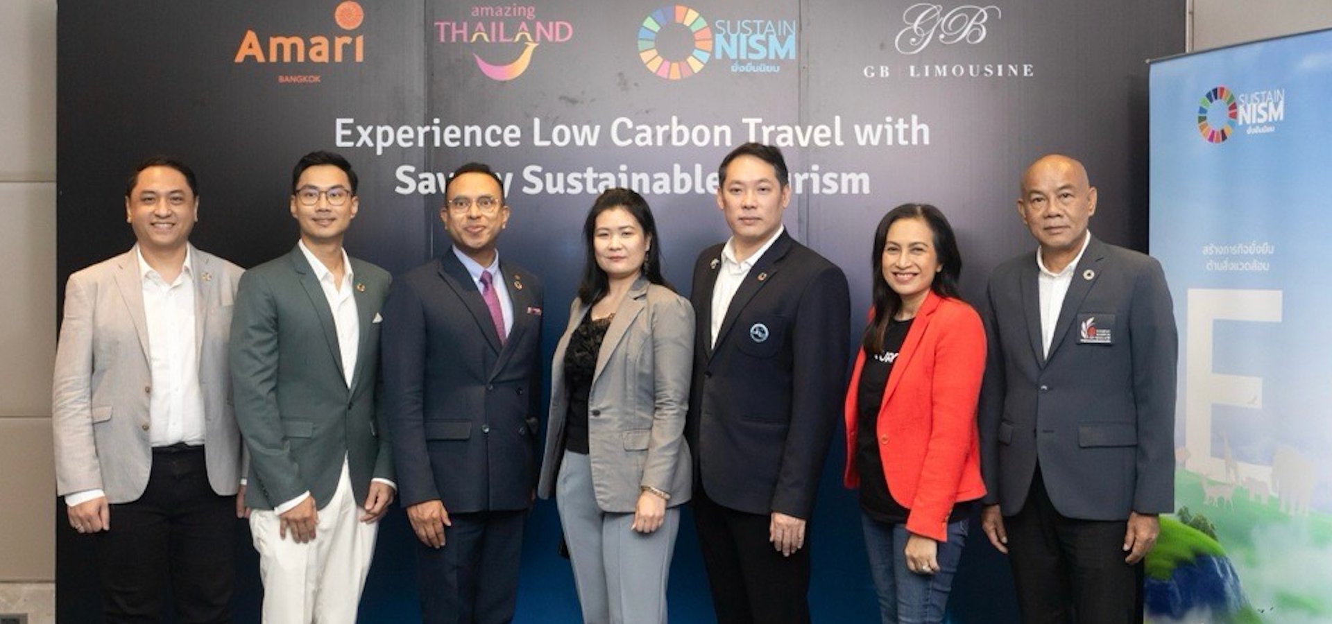 Amari Bangkok, GB Limousine, and Partners Join Forces to Promote Sustainable Tourism, a Collaborative Effort to Cut Carbon Emissions in Travel