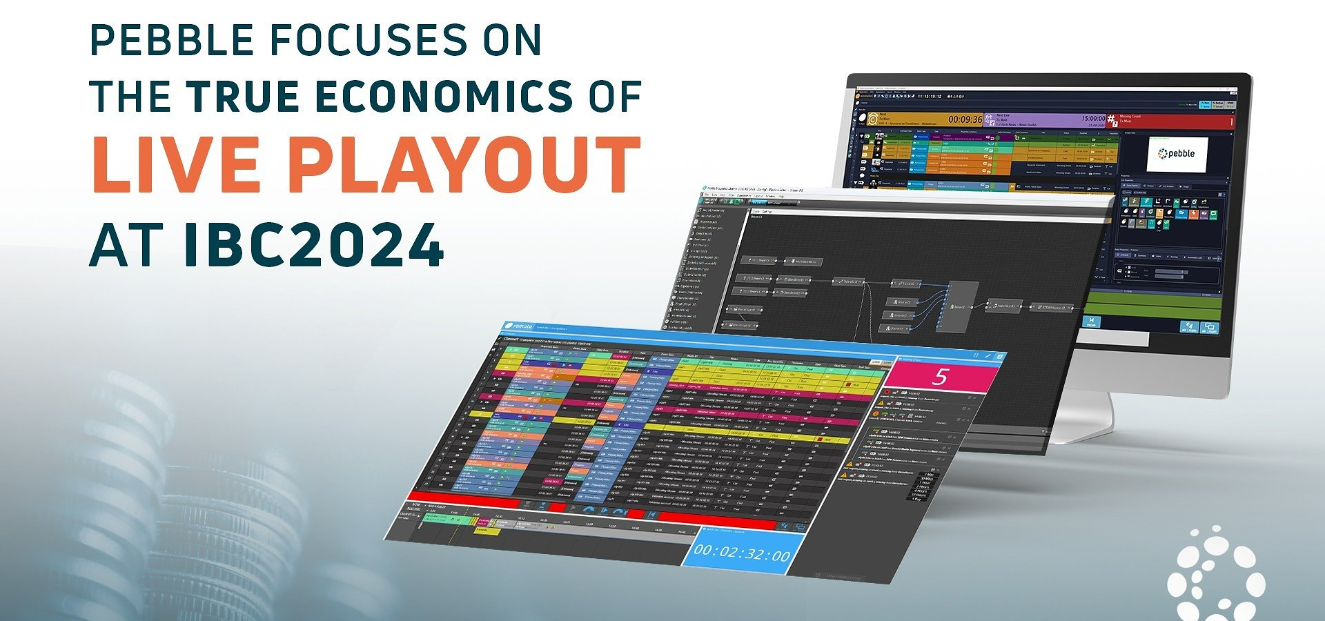 Pebble focuses on the true economics of live playout at IBC2024